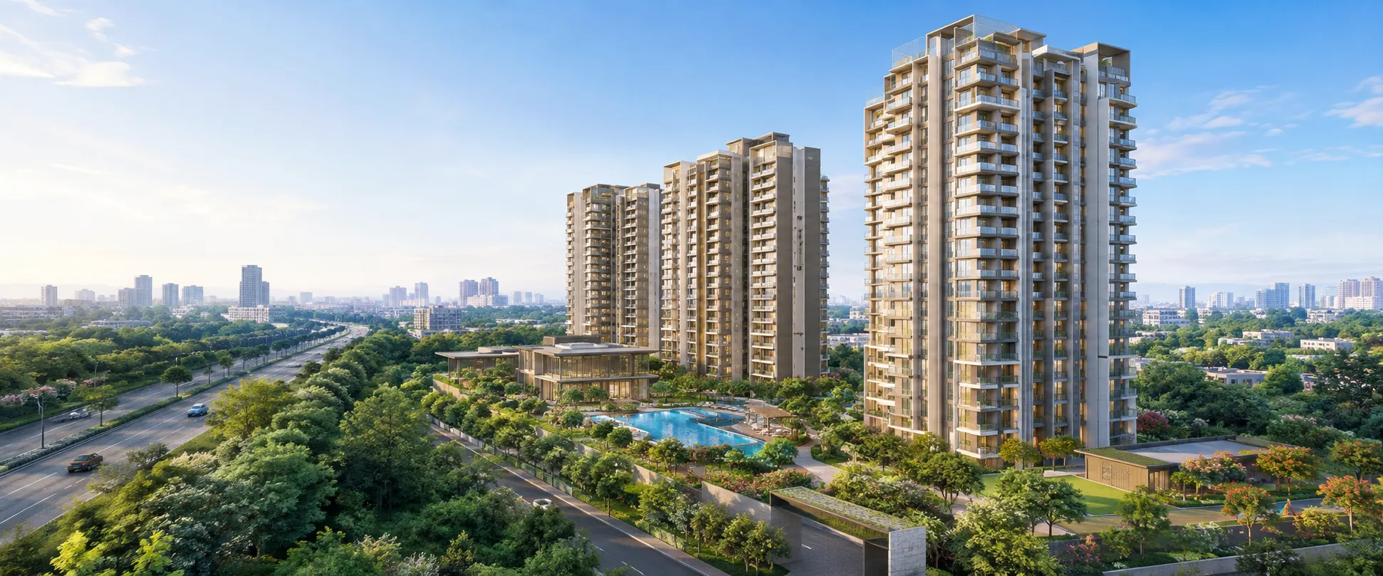 Smartworld Nature Court Location