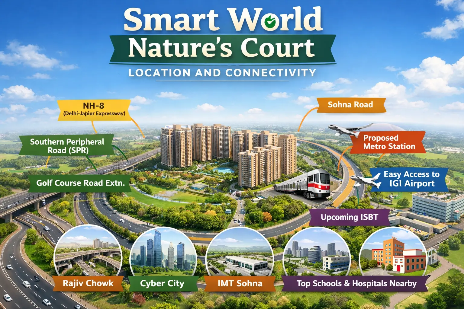 Smart World Nature's Court Location Connectivity