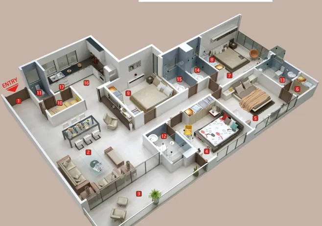 Sky Arc Floor Plan 2